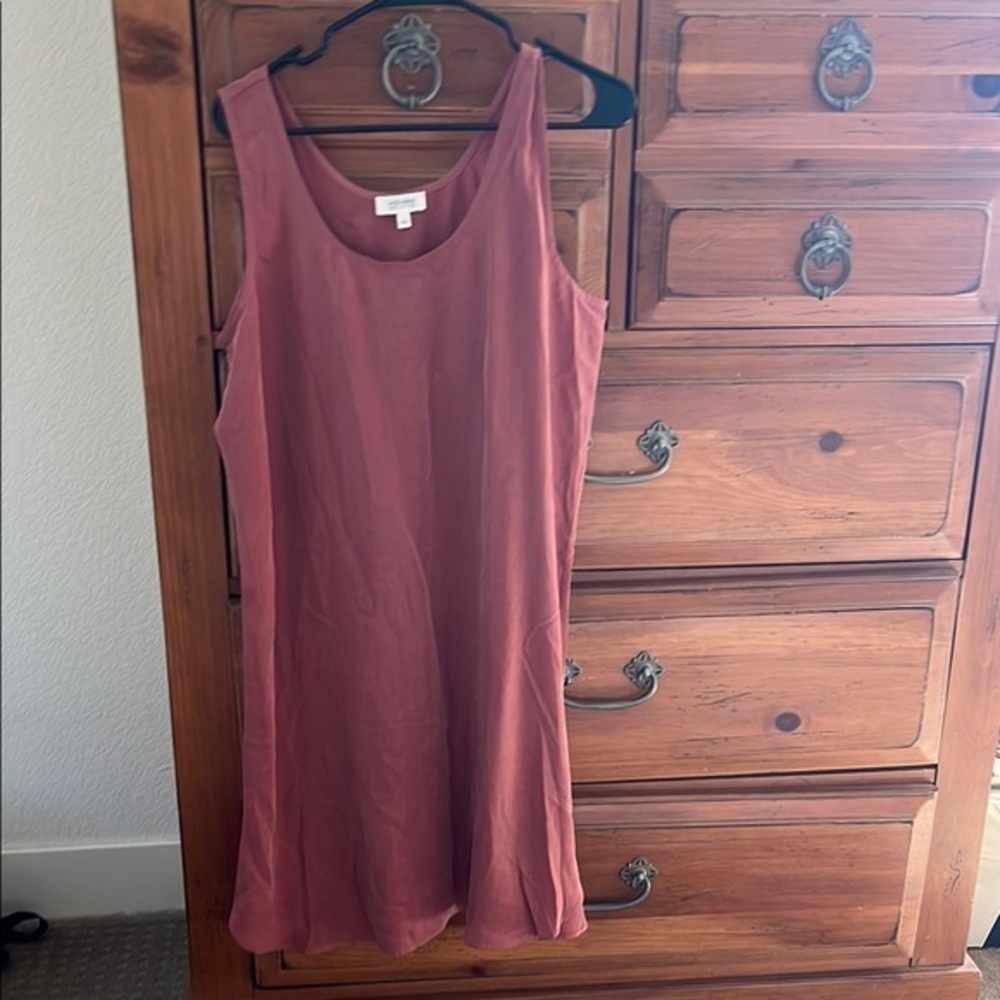 Haven Well Within Sleeveless Terracotta Dress Size Large NWOT